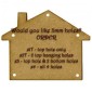 House Shape - Mixed Media Boards & Plaques