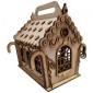 Birch Ply or MDF Gingerbread Cottage Kit
