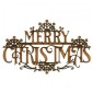 Merry Christmas - Decorative MDF & Birch Ply Wood Words - LARGE