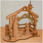 Christmas Nativity Scene - MDF Wood Kit