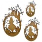 Alice In Wonderland Shapes - Enchanted Forest Silhouette