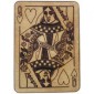 Alice In Wonderland Shapes - Queen of Hearts Playing Card