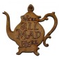 Alice In Wonderland Shapes - We're All Mad Here Teapot