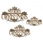 Merry Christmas - Decorative MDF Wood Words