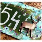 Sheet of Mini Deer & Antlers - MDF Wood Animal Shapes - Style 2