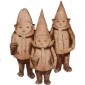 Trio of Gnome Children - MDF Woodland Folk Shape