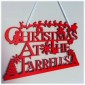 Christmas At The - Personalised Plaque