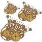 Steampunk Mechanical Clockworks Motif Style 14