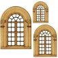 Russian Revival Style Window - MDF Wood Shape