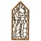 Stained Glass Tag Window - MDF Wood Shape