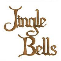 christmas wood words and phrases in assorted styles and fonts