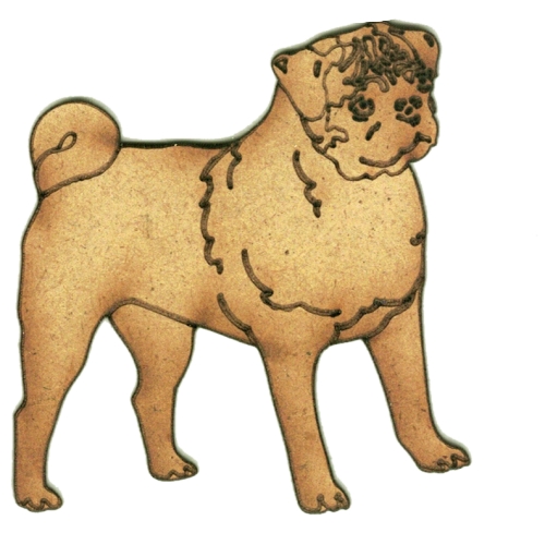 pug wood pug wood shape for and craft projects pug wood pug wood shape for and craft projects