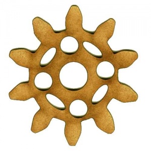 MDF and Birch Plywood Cogs - Style 5