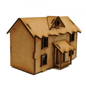 Winter Cottage - MDF House Kit