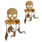 Skull & Ghosts - MDF Halloween Hanger Kit