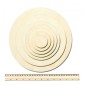 Round Birch Ply Wood and MDF Plaques