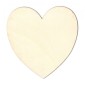 Standard Heart Birch Ply Wood Plaque