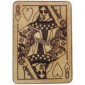 Alice In Wonderland Shapes - Queen of Hearts Playing Card