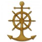Anchor & Ships Wheel - MDF Wood Shape