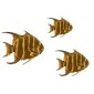 Angel Fish - MDF Tropical Fish Wood Shape Style 2
