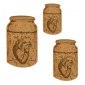 Apothecary Jar with Heart - MDF Wood Shape