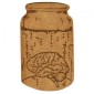 Apothecary Jar with Brain - MDF Wood Shape
