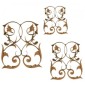 Art Deco & Nouveau Style Foliage Shape - Style 62