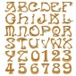 MDF Letters & Numbers - Art Nouveau Font