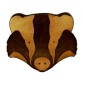 Badger MDF Wood Shape Style 3
