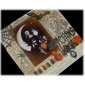 Flying Bat Silhouette - MDF Wood Shape Style 2