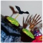 Flying Bat Silhouette - MDF Wood Shape Style 2