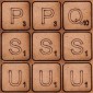 Sheet of MDF Scrabble Tiles