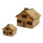 Chalet Cottage - MDF House Kit