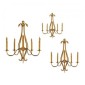 Chandelier MDF Wood Shape - Style 2