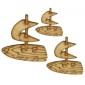 Toy Sailing Boat MDF Wood Shape