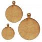 Plain Round Christmas Bauble - MDF Wood Shape