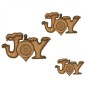 Joy Bauble - MDF Wood Shape