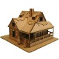 Christmas Cabin - MDF House Kit*