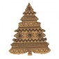 Xmas Tree - Christmas Pattern MDF Wood Shape