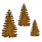 Winter Fir Tree - MDF Wood Shape