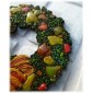 Seasonal Fruit Wreath with Bow - MDF Wood Shape