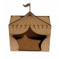 Engraved MDF Circus Tent / Marquee Kit - Wide