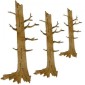 Dead Tree Trunk - MDF Wood Shape Style 1