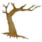 Dead Tree Trunk - MDF Wood Shape Style 4