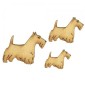 Scottish Terrier - MDF Wood Dog Shape