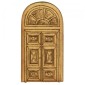 Panelled Door with Arched Windows - MDF Wood Shape