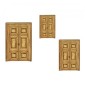 Panelled Double Doors - MDF Wood Shape