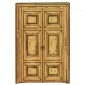 Panelled Double Doors - MDF Wood Shape