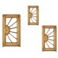 Sunbeam Glazed Door - MDF Wood Shape