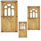 Door with Letterbox - MDF Wood Shape